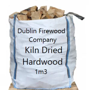 2 x 1m3 bags Kiln dried hardwood firewood (Free Nationwide Delivery)